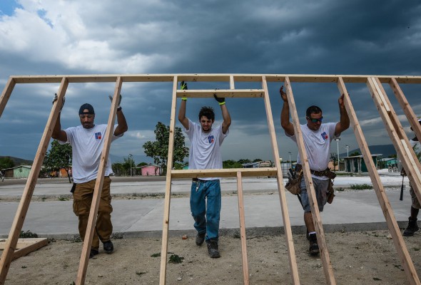 Local 79 Volunteers in Haiti with H.E.A.R.T. 9/11