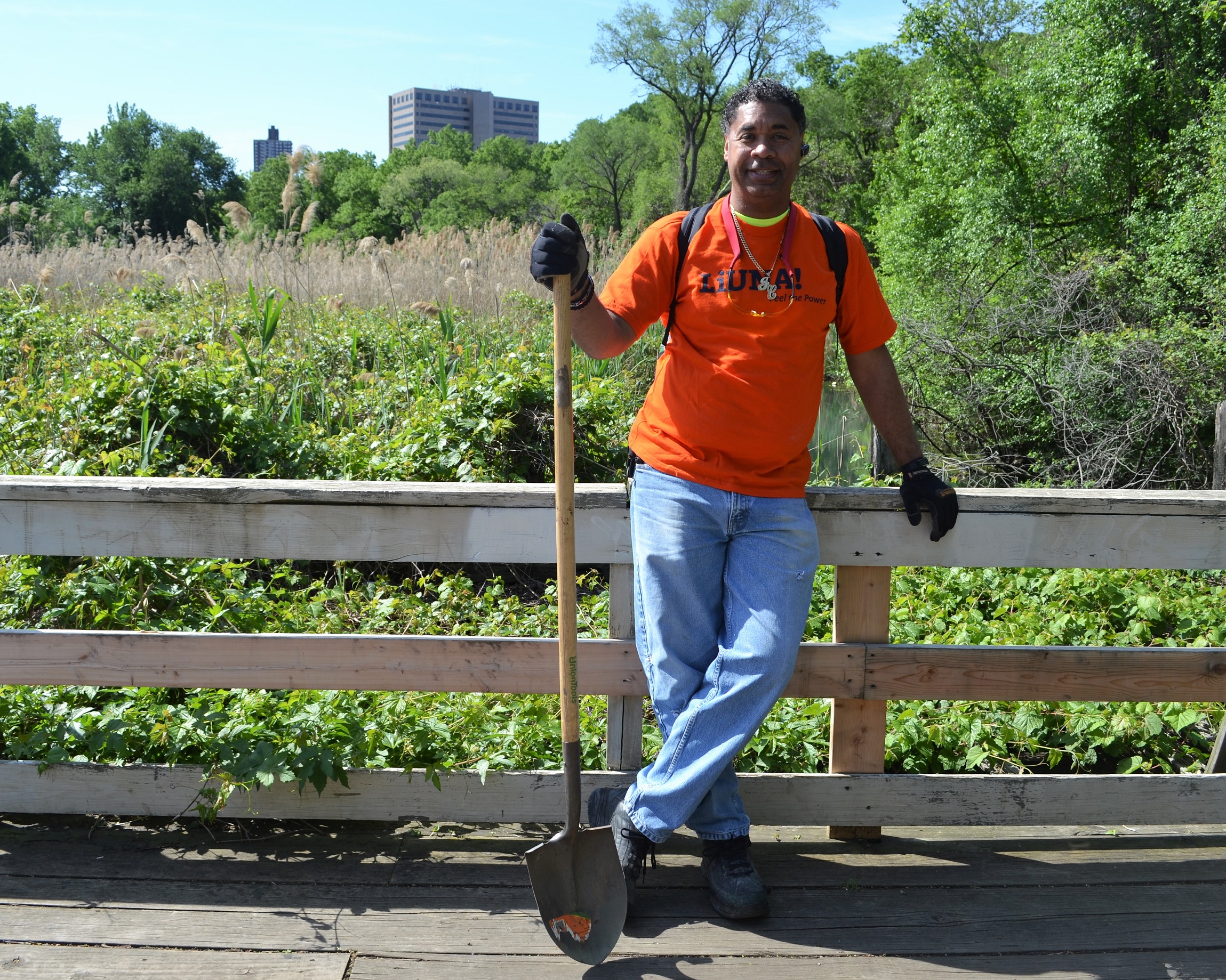 Holding Shovel Construction & General Building Laborers' Local 79