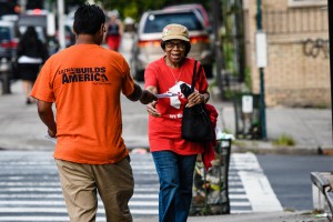 Leafletting