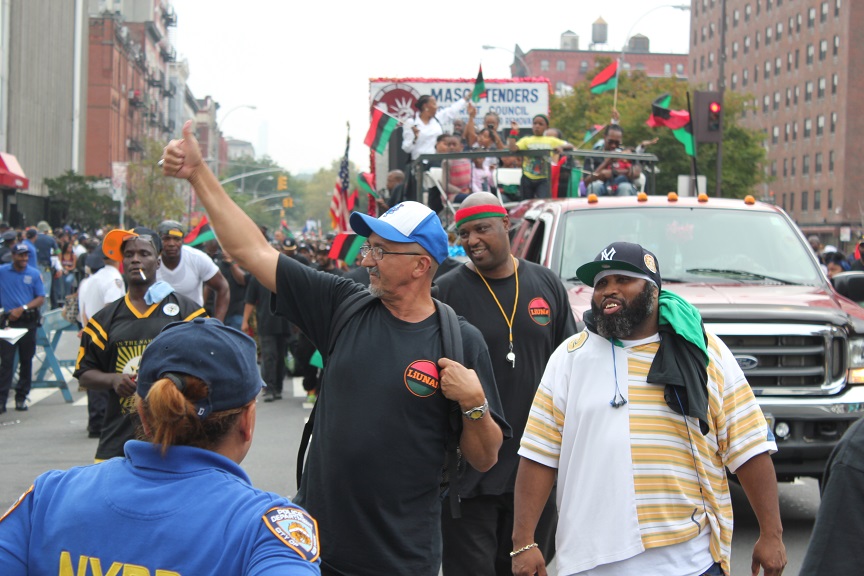 Local 79 members with float Construction & General Building Laborers