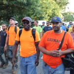 Photo of Rasul and others at RAFA march