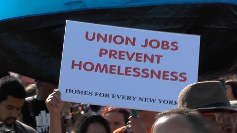 Banner about Union Jobs